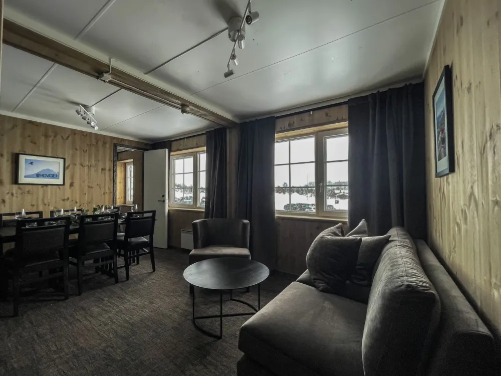Apartment with bed space for 8