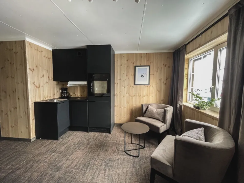 Apartment with bed space for 8